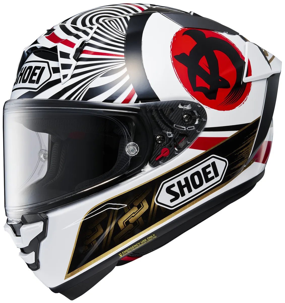 SHOEI X - Fifteen Helmet - Marquez Motegi 4 - High Road Motorsports - Motorcycle Helmet - 77-13931 - SHOEI