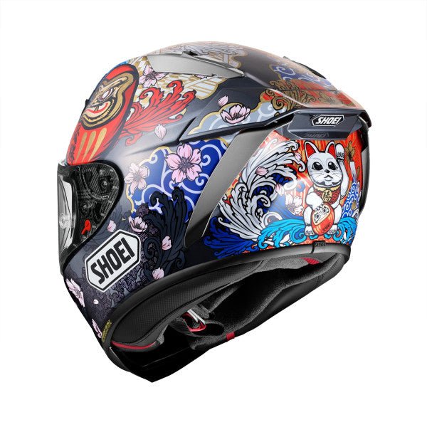 SHOEI X - Fifteen Helmet - Marquez Motegi 5 - High Road Motorsports - Motorcycle Helmet - 77-14721 - SHOEI
