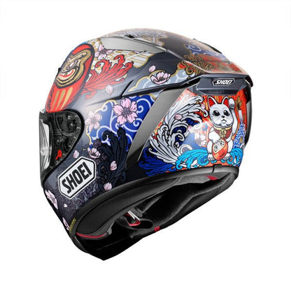SHOEI X - Fifteen Helmet - Marquez Motegi 5 - High Road Motorsports - Motorcycle Helmet - 77-14721 - SHOEI