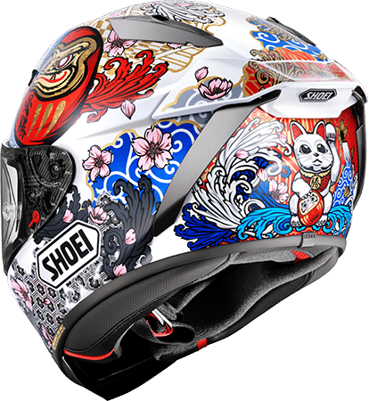 SHOEI X - Fifteen Helmet - Marquez Motegi 5 TC - 6 - High Road Motorsports - Motorcycle Helmet - 77-15121 - SHOEI