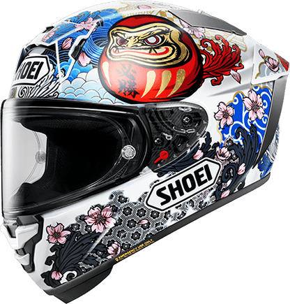 SHOEI X - Fifteen Helmet - Marquez Motegi 5 TC - 6 - High Road Motorsports - Motorcycle Helmet - 77-15121 - SHOEI