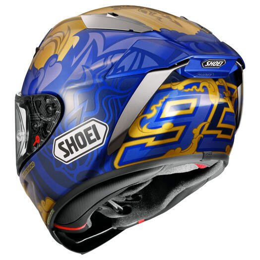 SHOEI X - Fifteen Helmet - Marquez Thai - High Road Motorsports - Motorcycle Helmet - 77-14271 - SHOEI