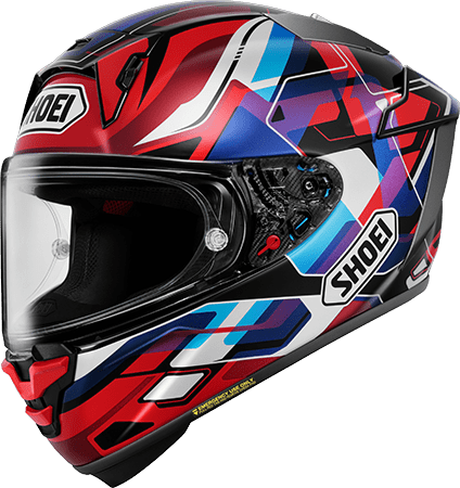 SHOEI X - Fifteen Helmet - Valion TC - 10 - High Road Motorsports - Motorcycle Helmet - 77-15021 - SHOEI