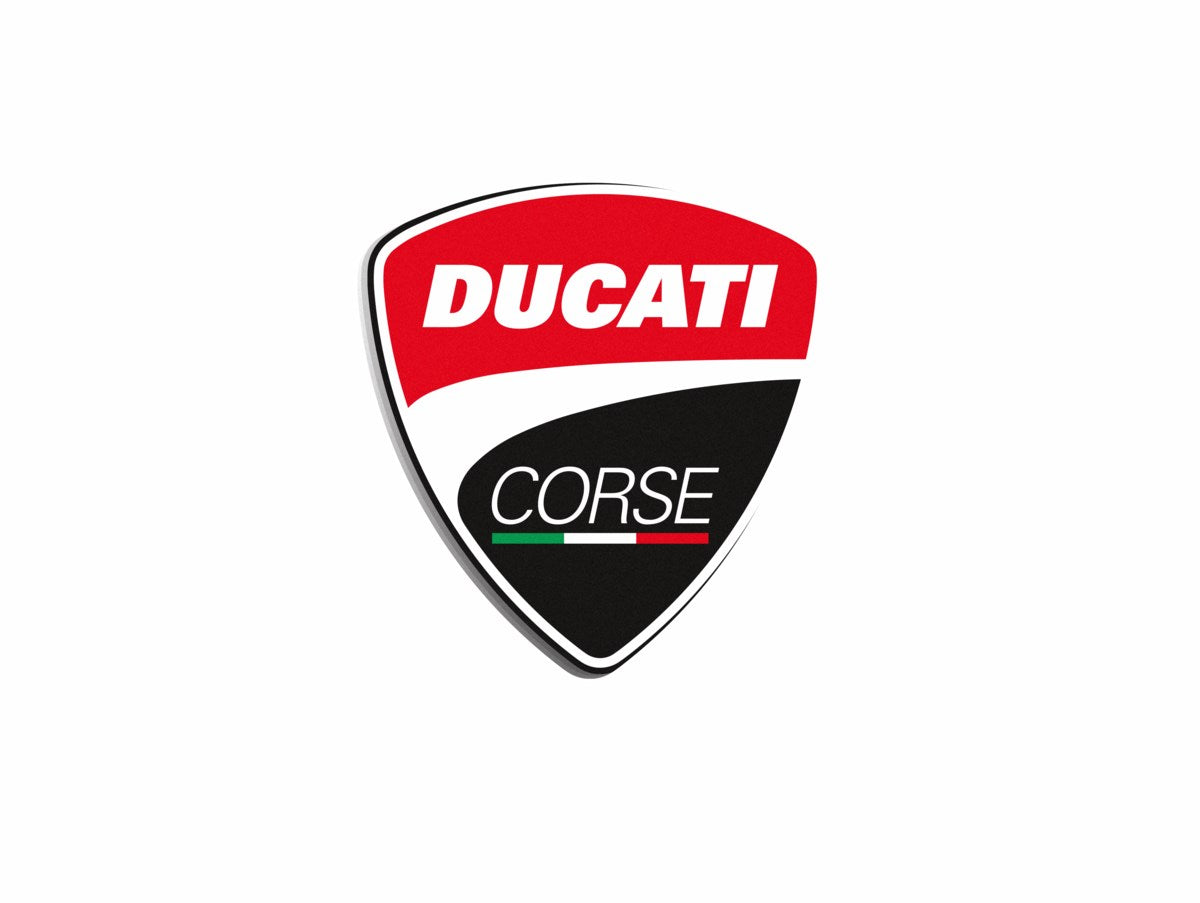 Ducati Corse Shield Metal Sign