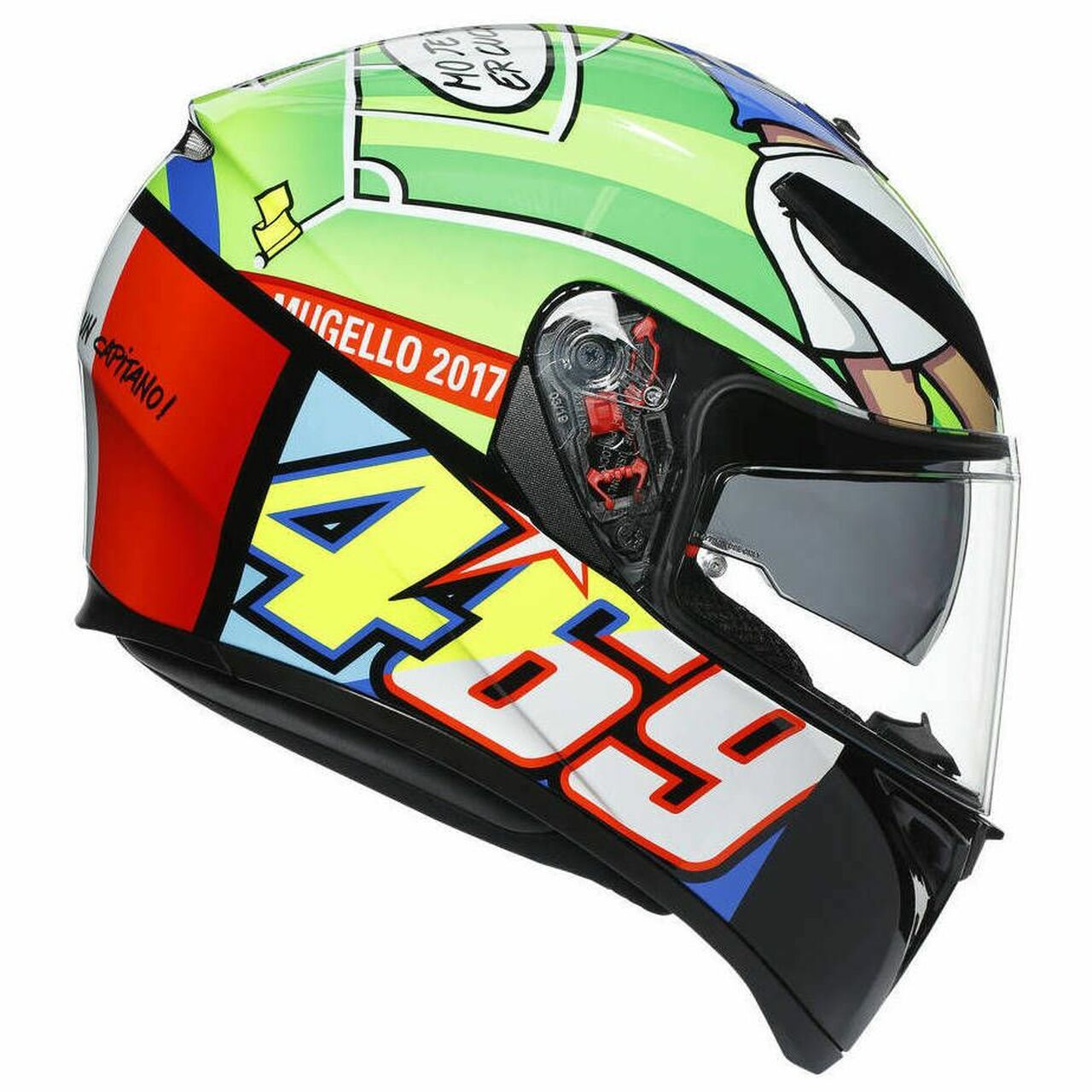 AGV K3 SV Helmet - Rossi Mugello 2017