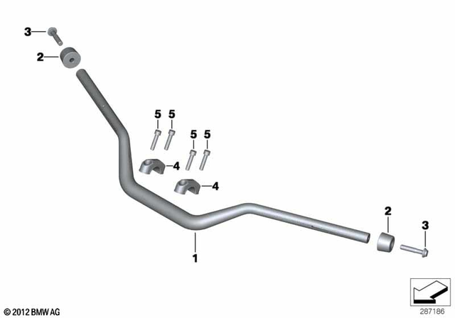BMW Top Left Clamping Block (32718540803)