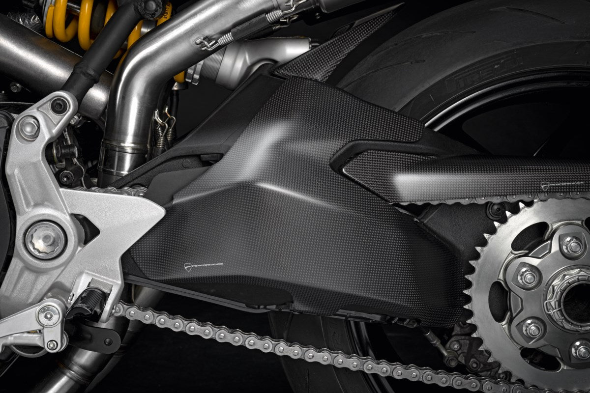 Ducati Carbon Swingarm Guard (96980891A)