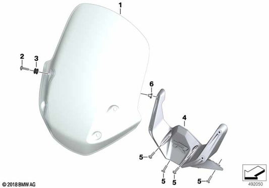 BMW Windscreen, High (46638392880)