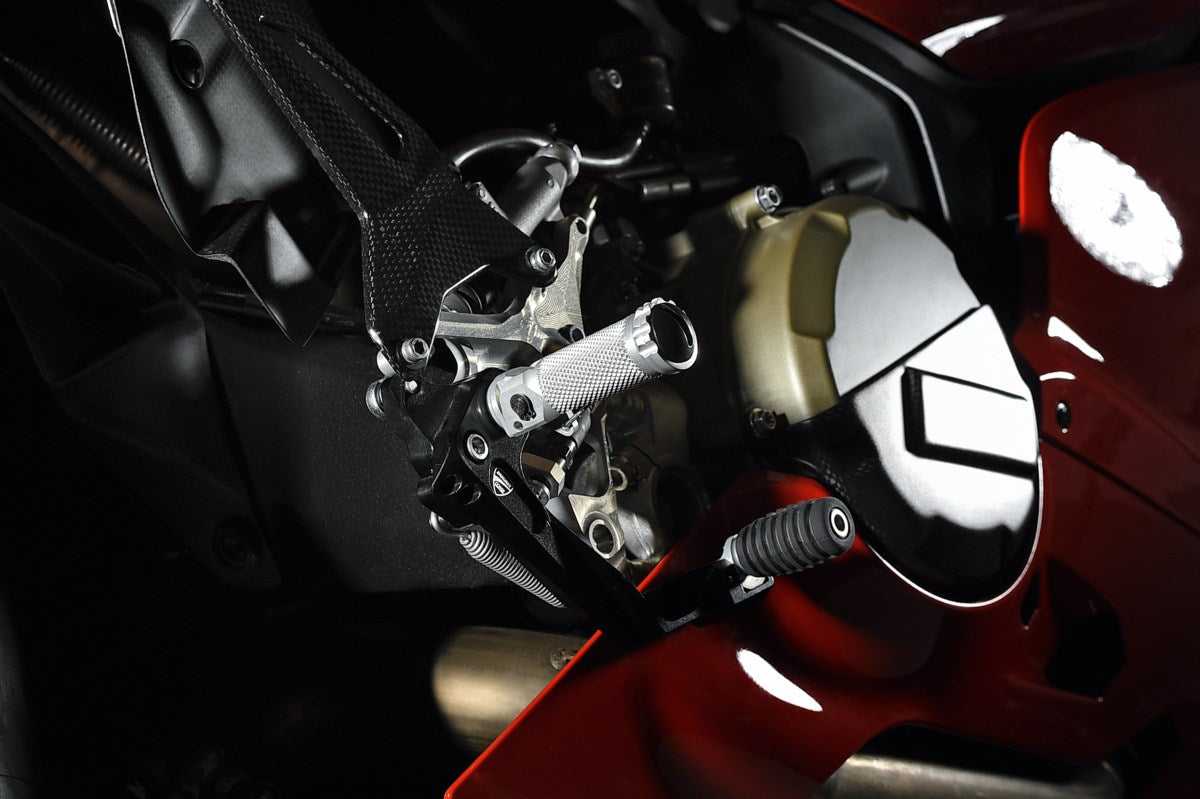 Ducati Adjustable Rider Footpegs In Aluminium (96451111B)