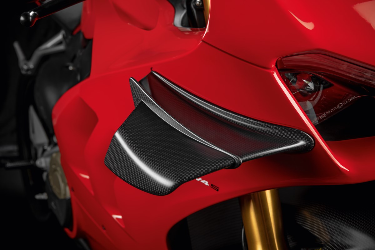 Ducati Pair Of Carbon Wings (96981311AA)