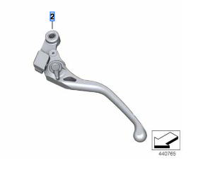 BMW Folding Clutch Lever (77231599155)