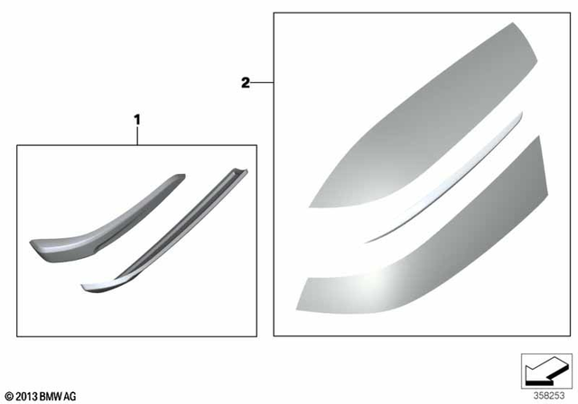 BMW Protective Film for Touring Case, Top (77428528355)