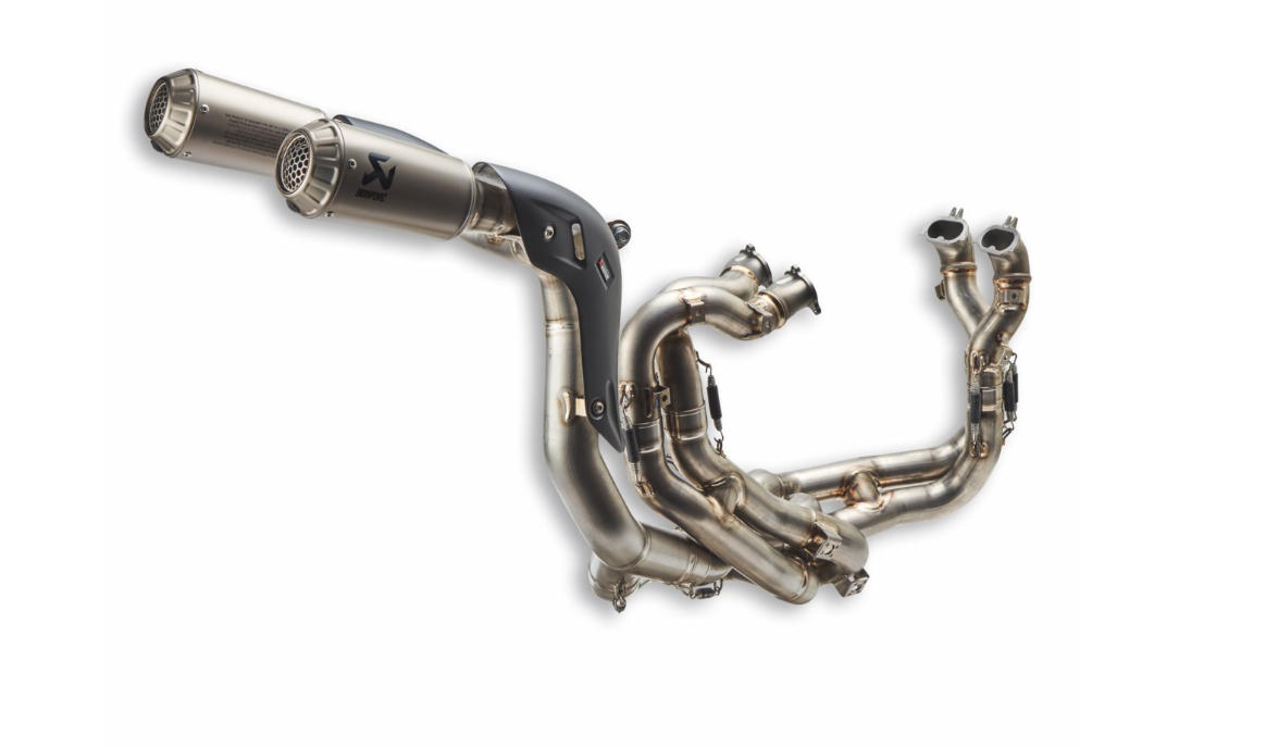 Ducati Complete Akrapovic Exhaust Kit (96482001A)
