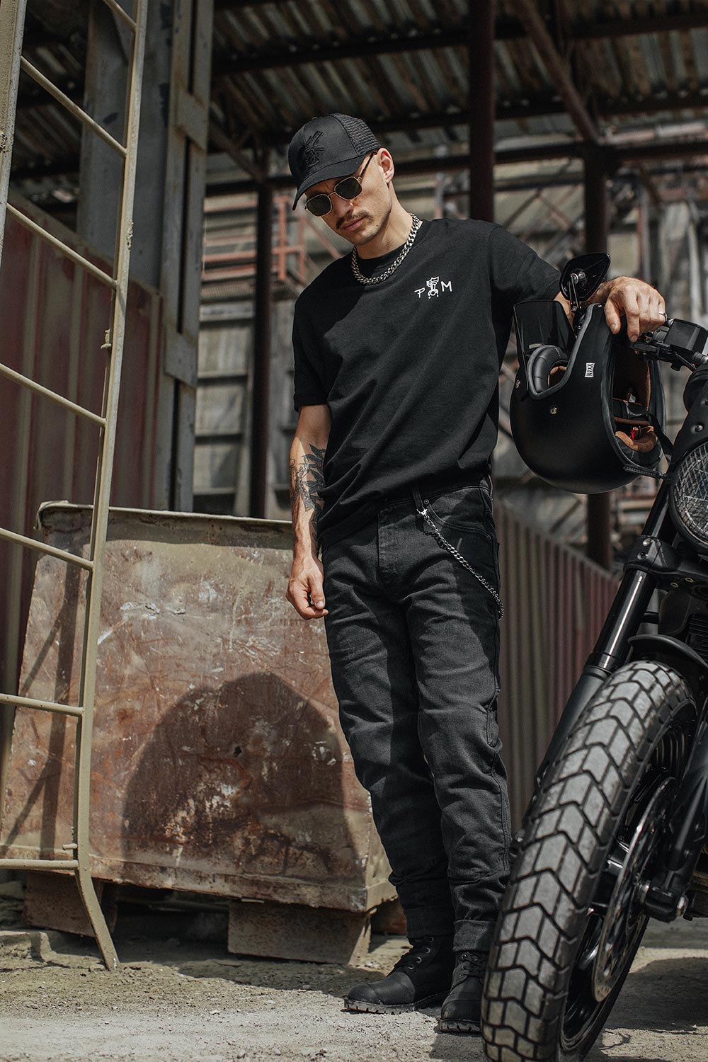 Pando Moto BOSS DYN 01 Jeans