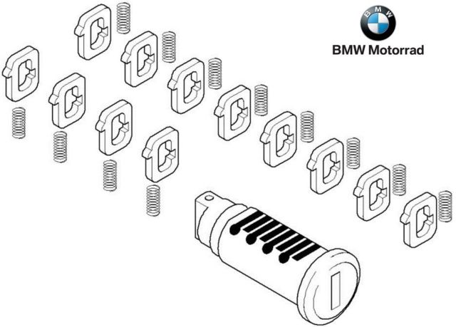 BMW Large Top Box 2 and Backrest Pad (77438354934)