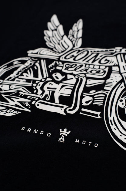 PANDO MOTO Mike Moto Wing 1 T-Shirt