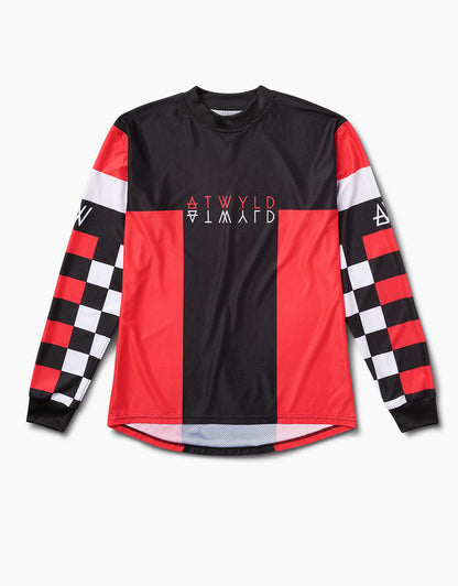 Atwyld Power Slide Jersey - Red Hot