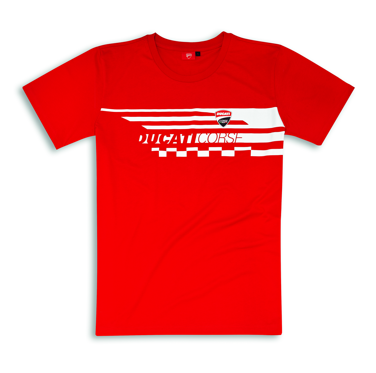 Ducati Red Check T-Shirt
