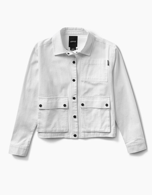 Atwyld Pursuit Garage Jacket - Vintage White