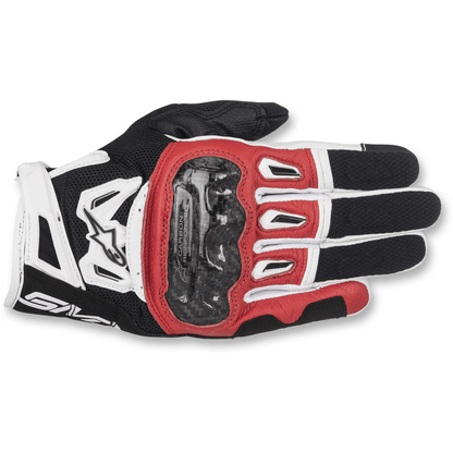 Alpinestars SMX-2 Air Carbon v2 Leather Gloves - High Road Motorsports - Motorcycle Gloves - 3301-3000 - Alpinestars