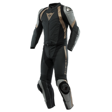 Dainese Avro 4 Motorcycle Leather Suit black white Size 50