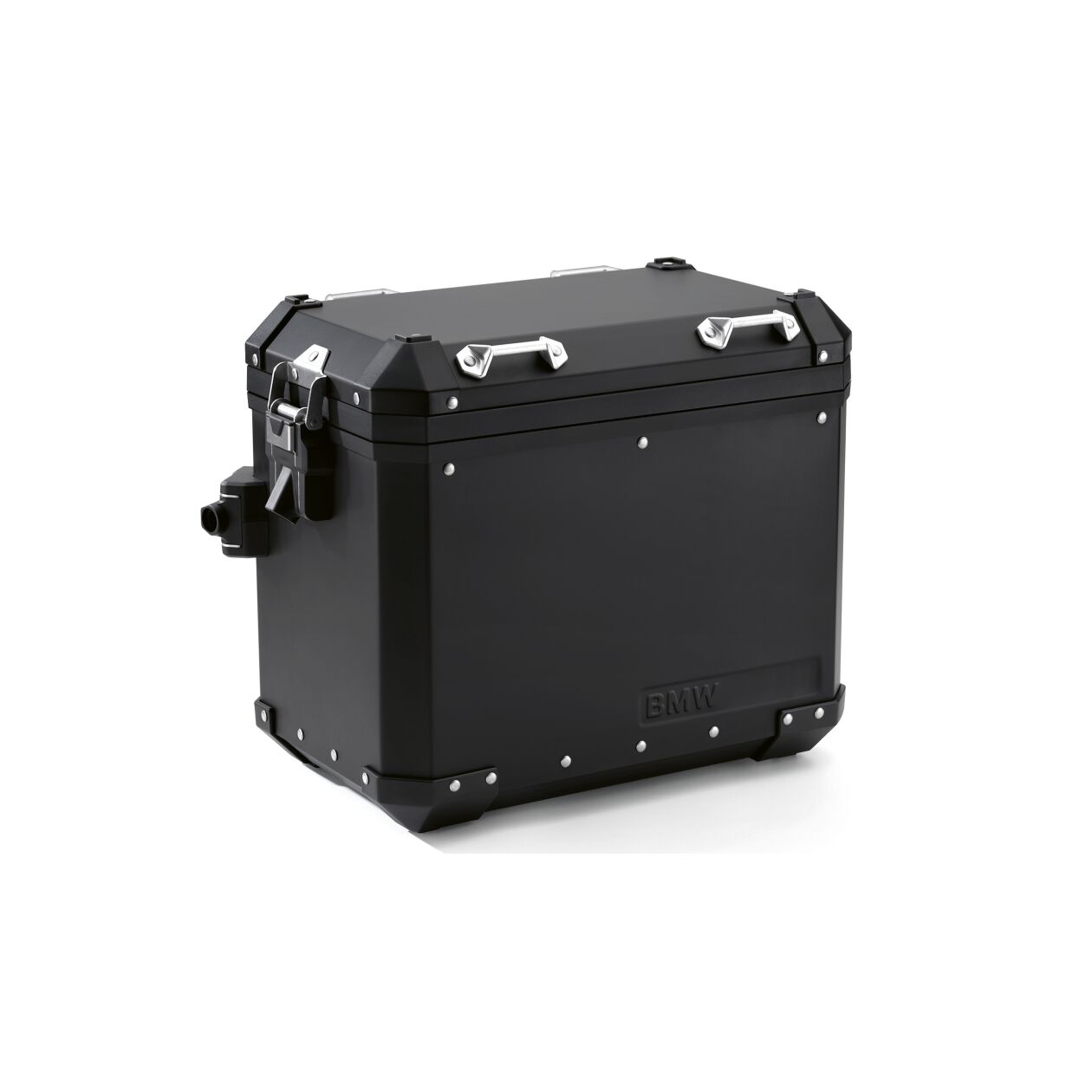 BMW Aluminum Case, Black, Left, 44 L (77412472175) - High Road Motorsports - Hard Cases - 77412472175 - BMW