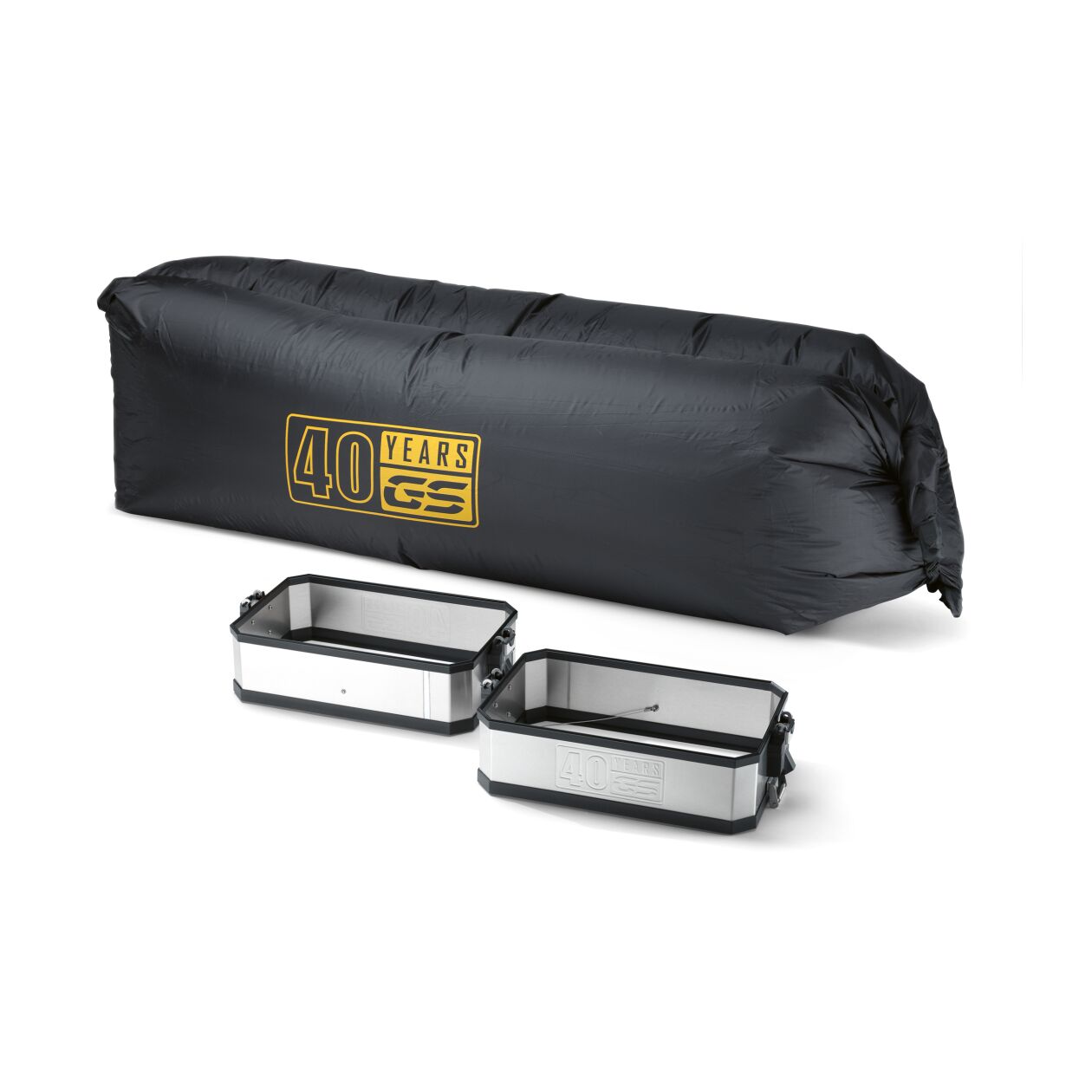 BMW Aluminum Case Volume Expansion Set, Limited Edition 40 Years GS, 27 L (77415A14874) - High Road Motorsports - Hard Cases - 77415A14874 - BMW