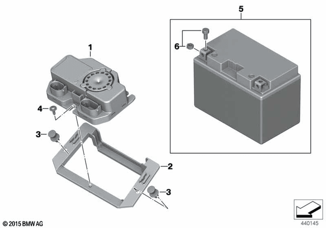 BMW Bracket for Anti - Theft Alarm (65758524382) - High Road Motorsports - Security - 65758524382 - BMW