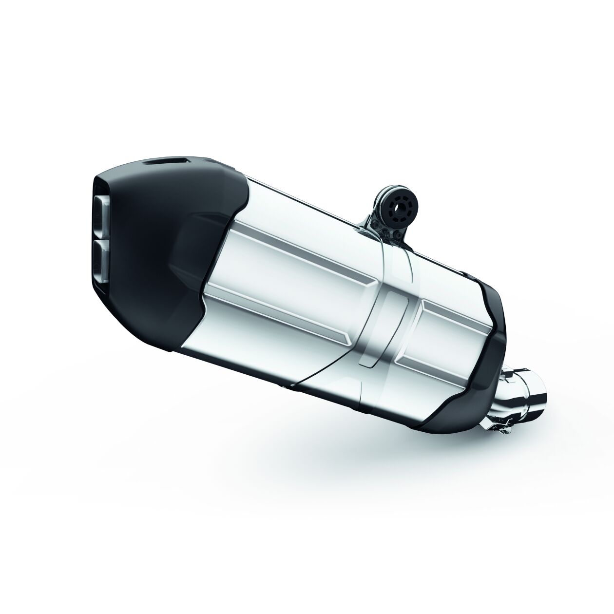 BMW Chrome - Plated End Muffler (18518559521) - High Road Motorsports - Exhaust - 18518559521 - BMW