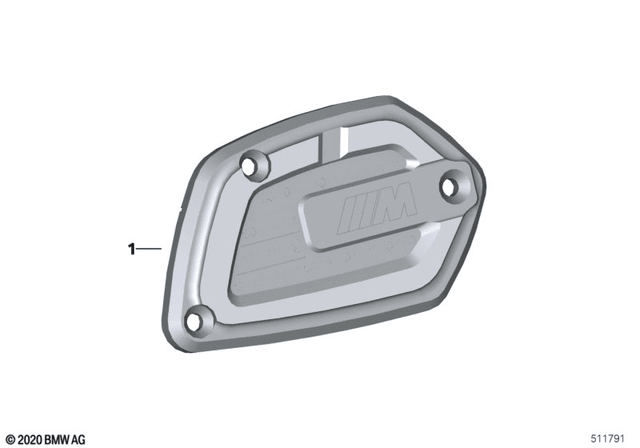 BMW Cover for Brake Fluid Reservoir (32721539643) - High Road Motorsports - Reservoirs & Lids - 32721539643 - BMW