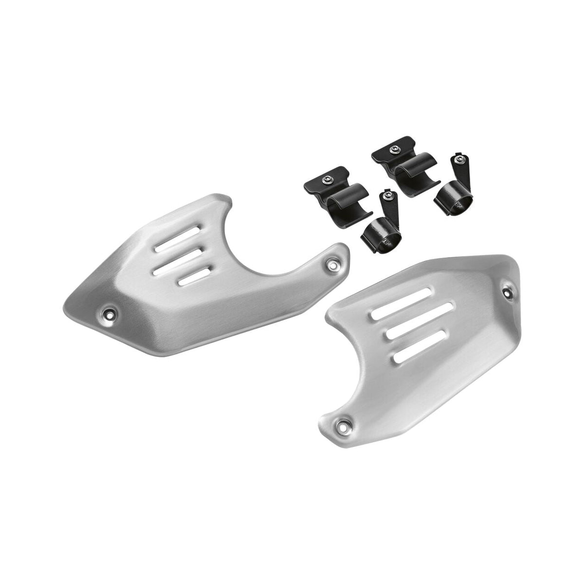 BMW Hand-Brushed Aluminum Frame Triangle Cover (77318394222) - High Road Motorsports - Chassis Protection - 77318394222 - BMW