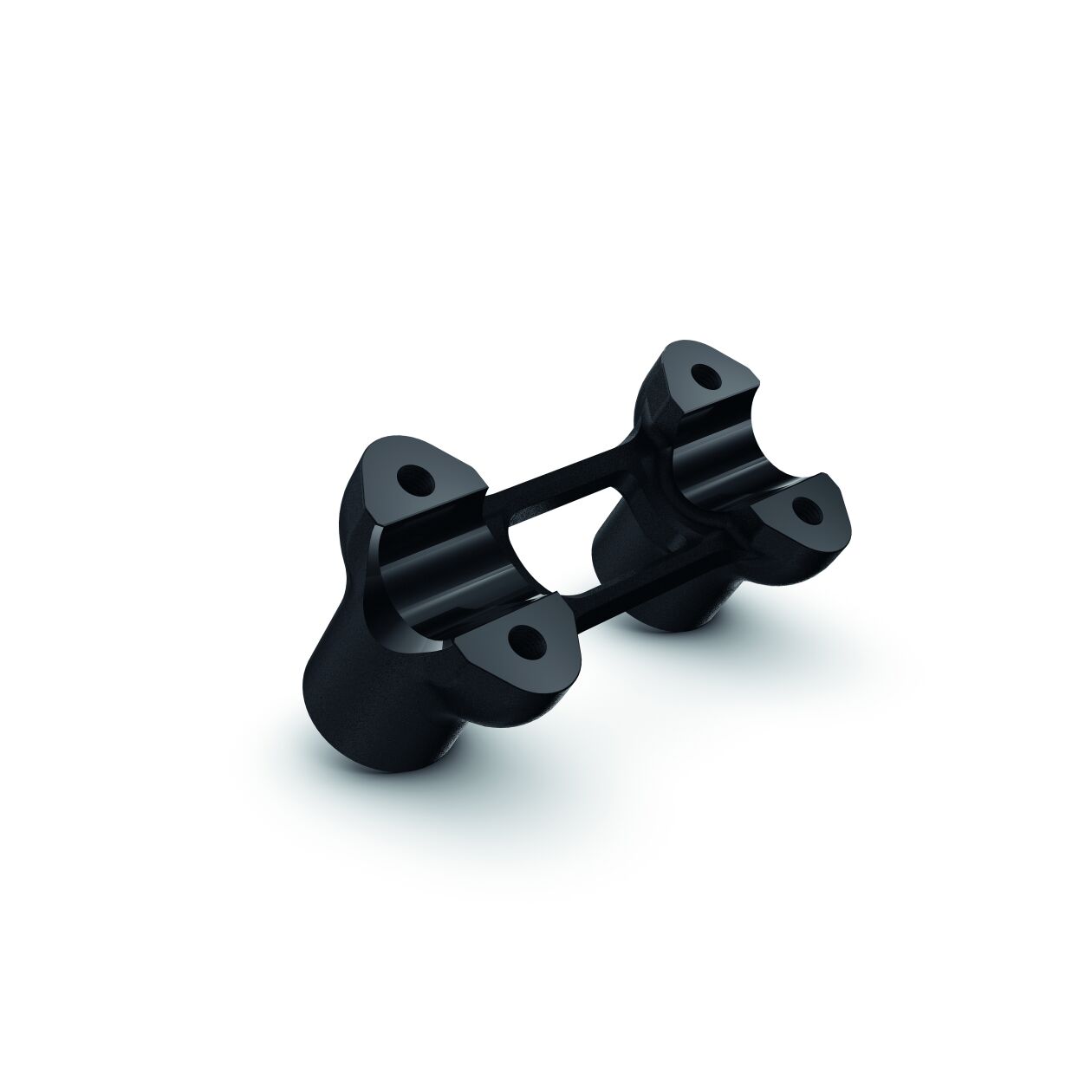 BMW Handlebar Risers, 2-Tone Black, 1.5" (77222463840) - High Road Motorsports - Handlebars & Risers - 77222463840 - BMW