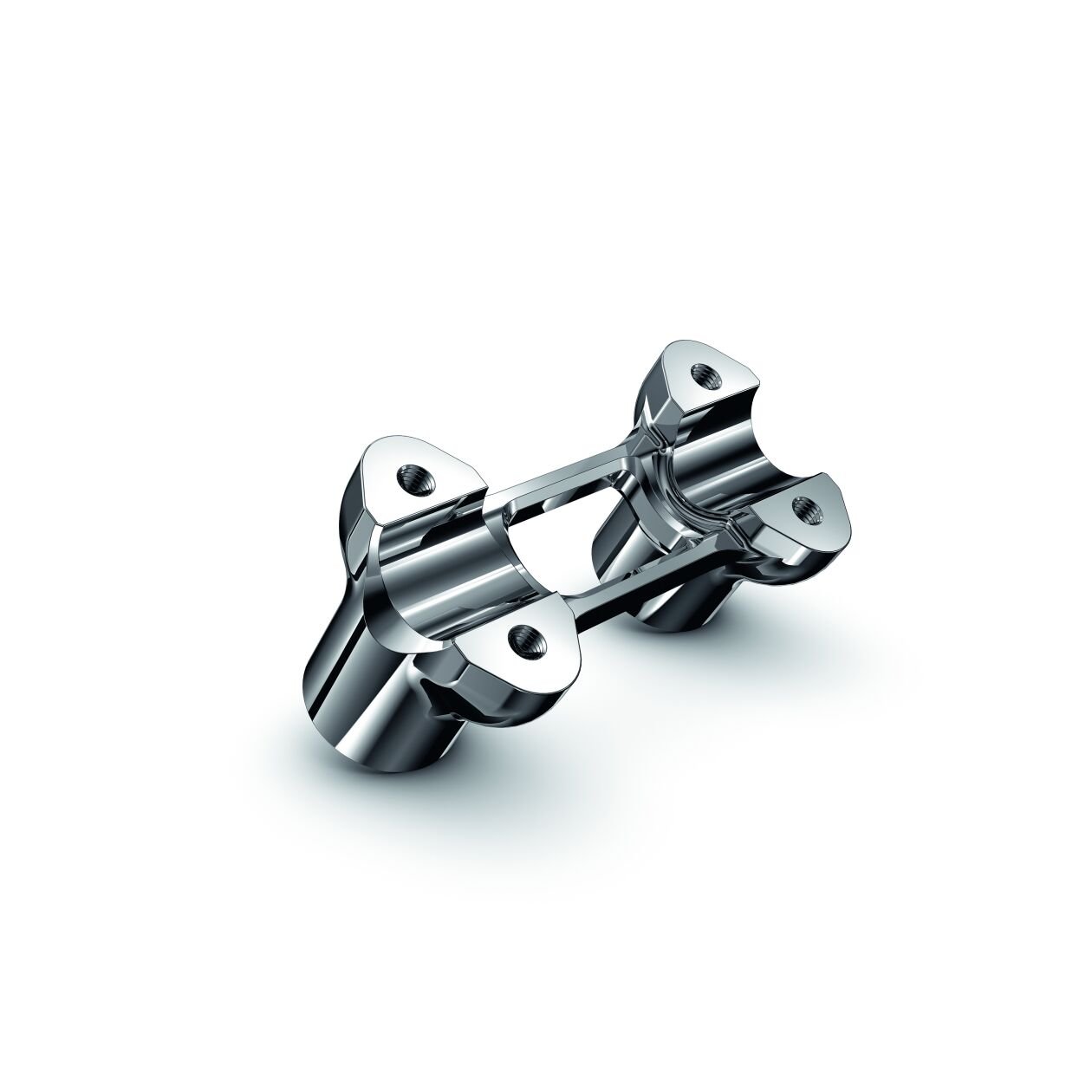 BMW Handlebar Risers, Chrome-Plated, 1.5" (77222463841) - High Road Motorsports - Handlebars & Risers - 77222463841 - BMW