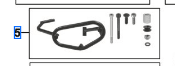 BMW Holder for Left Side Bag (77405A0ECF9) - High Road Motorsports - Luggage Mounting - 77405A0ECF9 - BMW