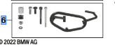 BMW Holder for Right Side Bag (77405A0ECF0) - High Road Motorsports - Luggage Mounting - 77405A0ECF0 - BMW