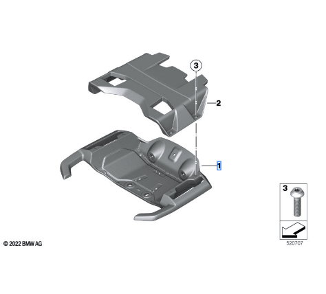 BMW Luggage Rack (46549445299) - High Road Motorsports - Luggage Mounting - 46549445299 - BMW