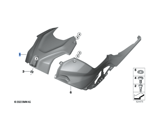 BMW M Carbon Intake Silencer Cover (77311692236) - High Road Motorsports - Intake & Fuel - 77311692236 - BMW