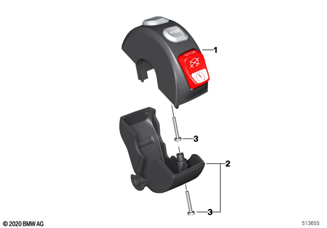 BMW Multifunction Switch for Seat Heating (61318546172) - High Road Motorsports - Seats & Comfort - 61318546172 - BMW