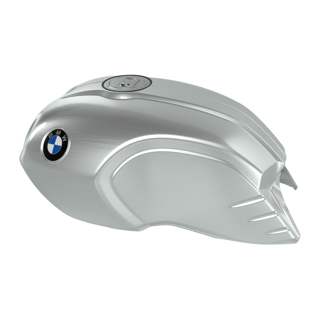 BMW Option 719 Handbrushed Aluminum Fuel Tank - Visible Weld Seam (16117921918) - High Road Motorsports - Intake & Fuel - 16117921918 - BMW