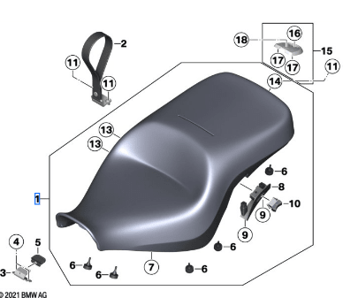 BMW Option 719 Heated Seat, High (52539829343) - High Road Motorsports - Seats & Comfort - 52539829343 - BMW
