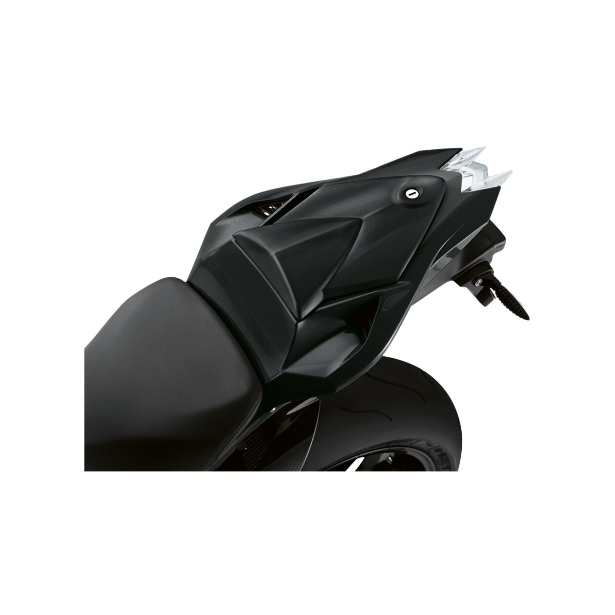 BMW Plastic Tail - Hump Cover, Black Storm Metallic (77318556218) - High Road Motorsports - Fairings & Bodywork - 77318556218 - BMW