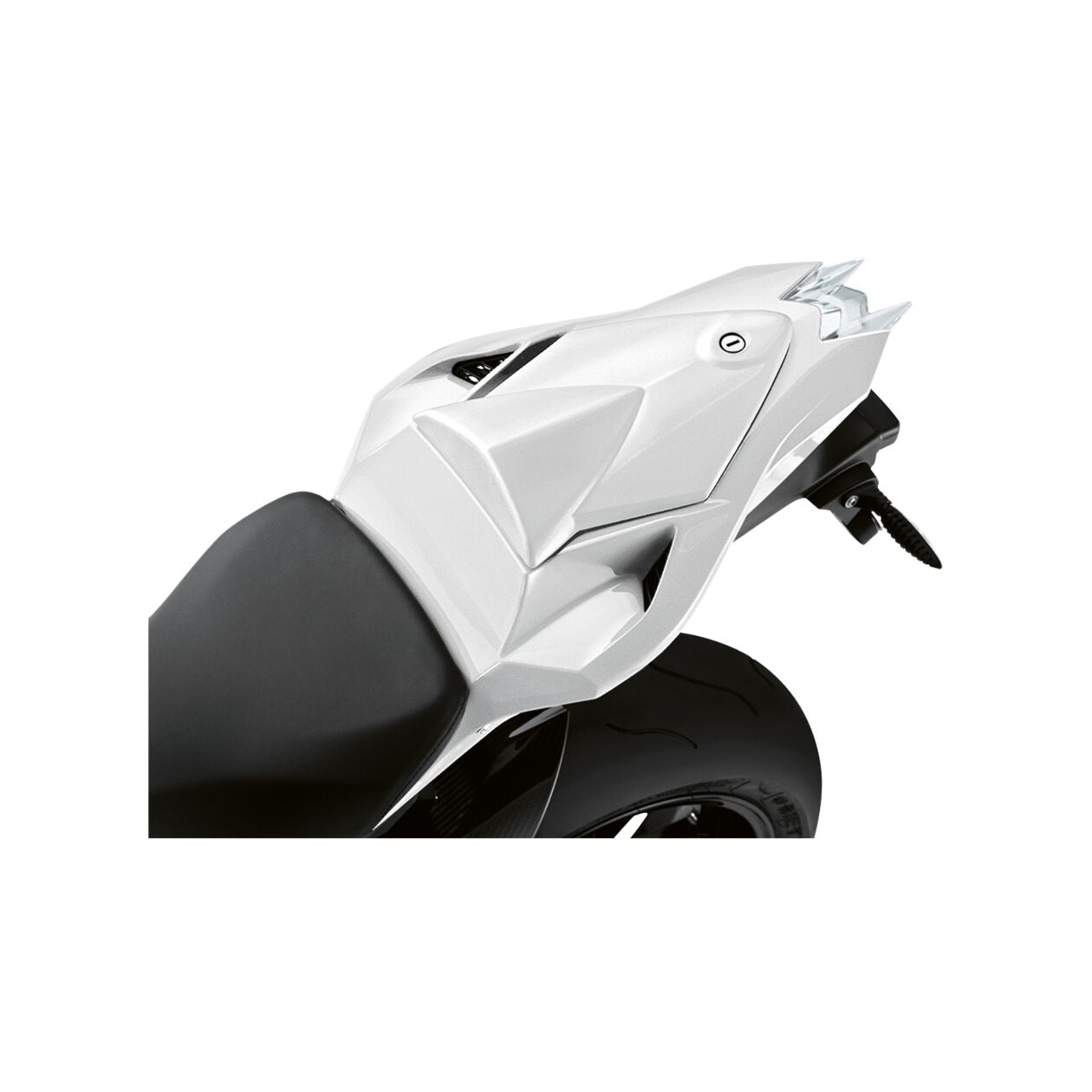 BMW Plastic Tail - Hump Cover, Light White Non - Metallic (77318556213) - High Road Motorsports - Fairings & Bodywork - 77318556213 - BMW