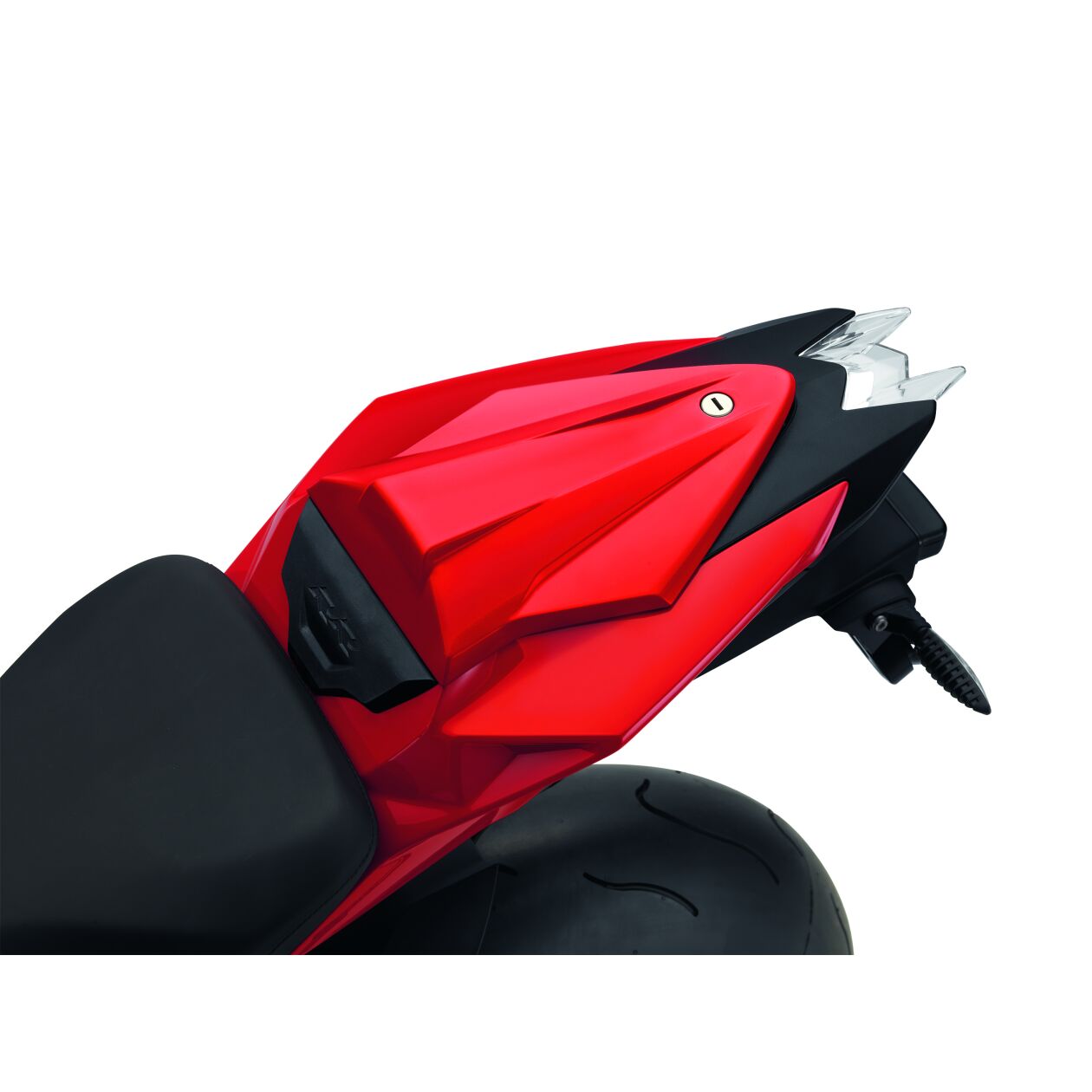 BMW Plastic Tail - Hump Cover, Racing Red Non - Metallic (77318556214) - High Road Motorsports - Fairings & Bodywork - 77318556214 - BMW