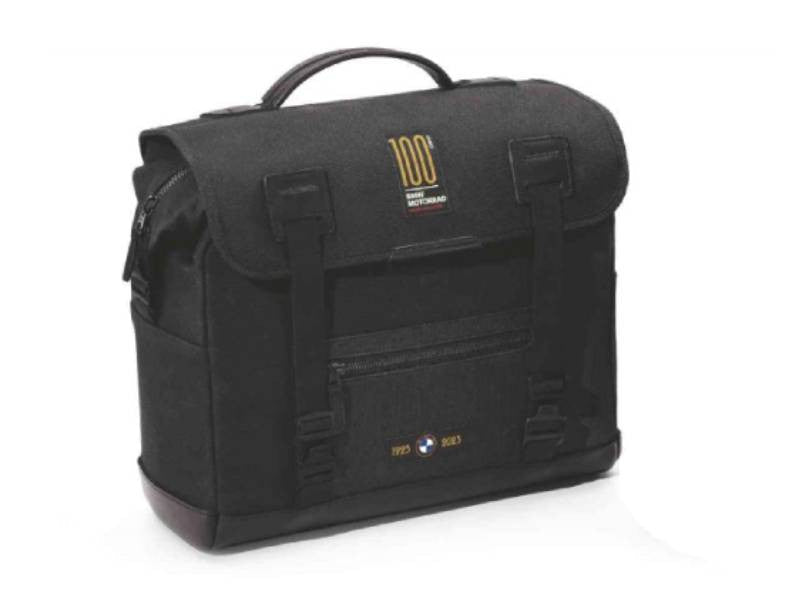 BMW Side Bag Edition 100 Years, Left, 16 L (77495A5CCA7) - High Road Motorsports - Soft Luggage - 77495A5CCA7 - BMW