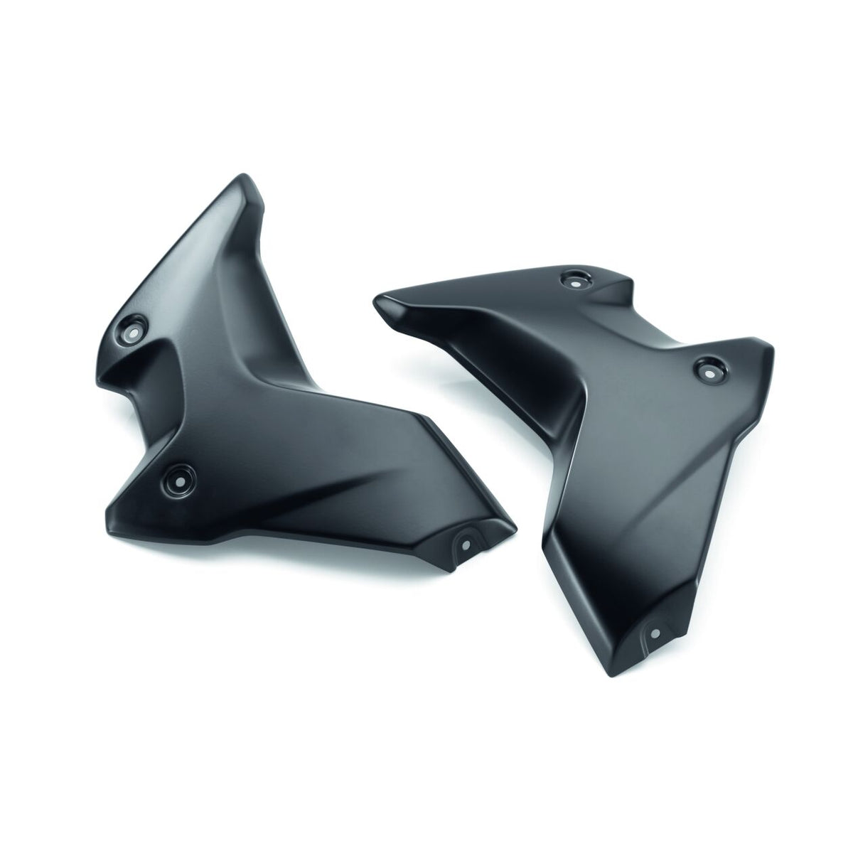 BMW "Style" Black Radiator Cowls (77422459694) - High Road Motorsports - Engine Protection - 77422459694 - BMW