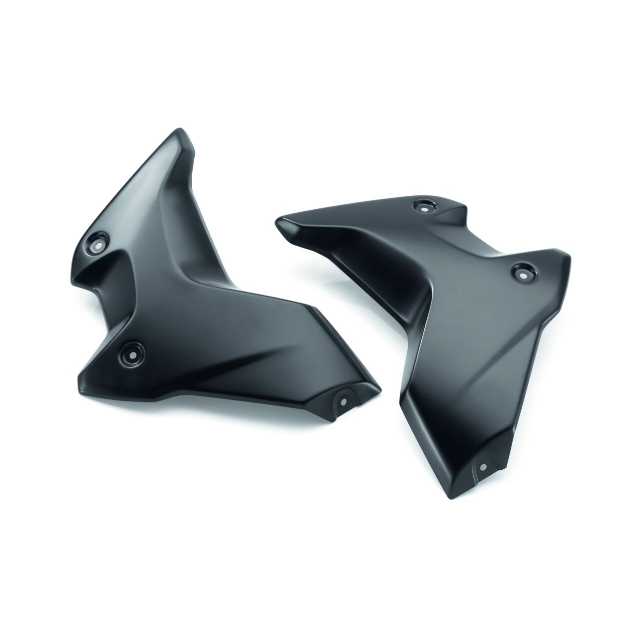 BMW "Style" Black Radiator Cowls (77422459694) - High Road Motorsports - Engine Protection - 77422459694 - BMW