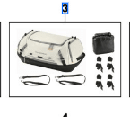 BMW Urban Collection Rear Bag, Large (77495A3C3D0) - High Road Motorsports - Soft Luggage - 77495A3C3D0 - BMW