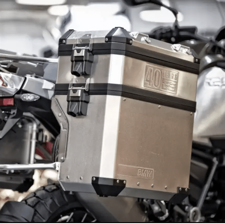 BMW Volume Extension Set For Aluminum Panniers 27l + Lock Cylinders Kit - High Road Motorsports - Pannier Extension Kit - 77415A14874 - BMW