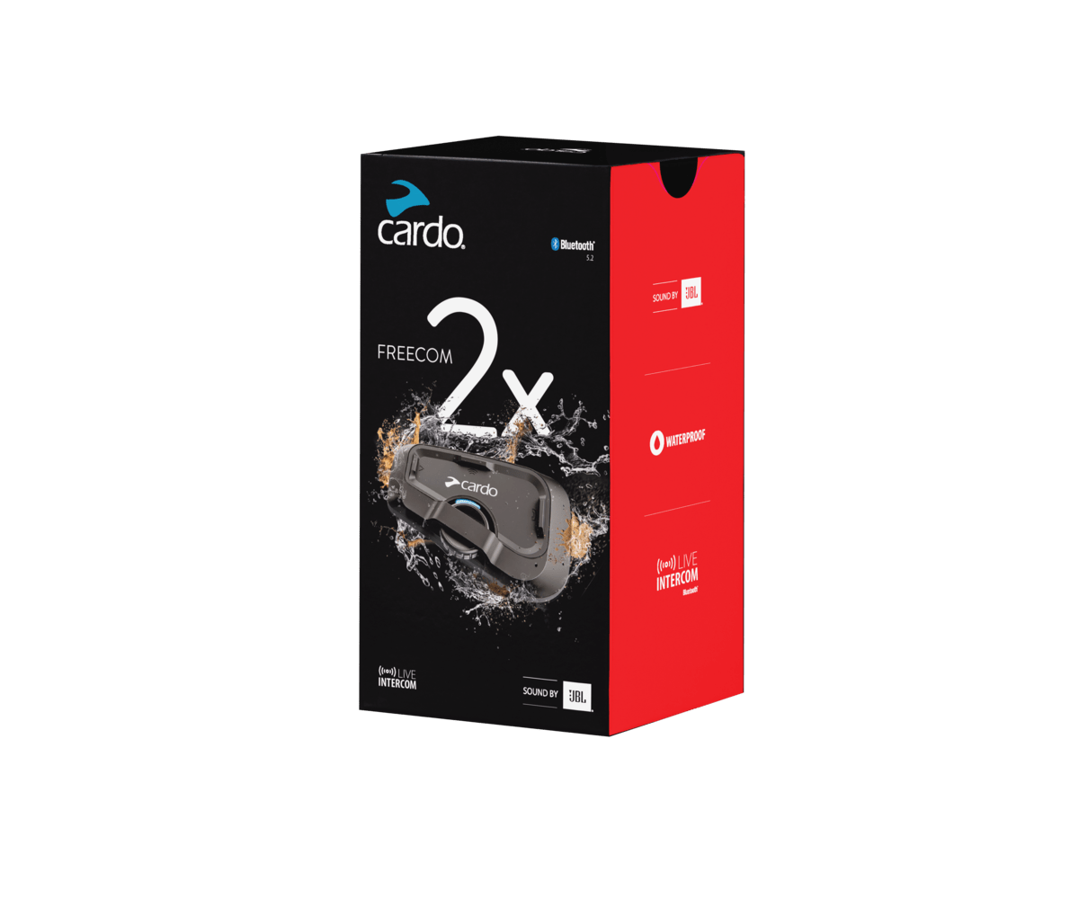 Cardo Freecom 2x Helmet Communication System - High Road Motorsports - Communication System - 4402-0906 - Cardo