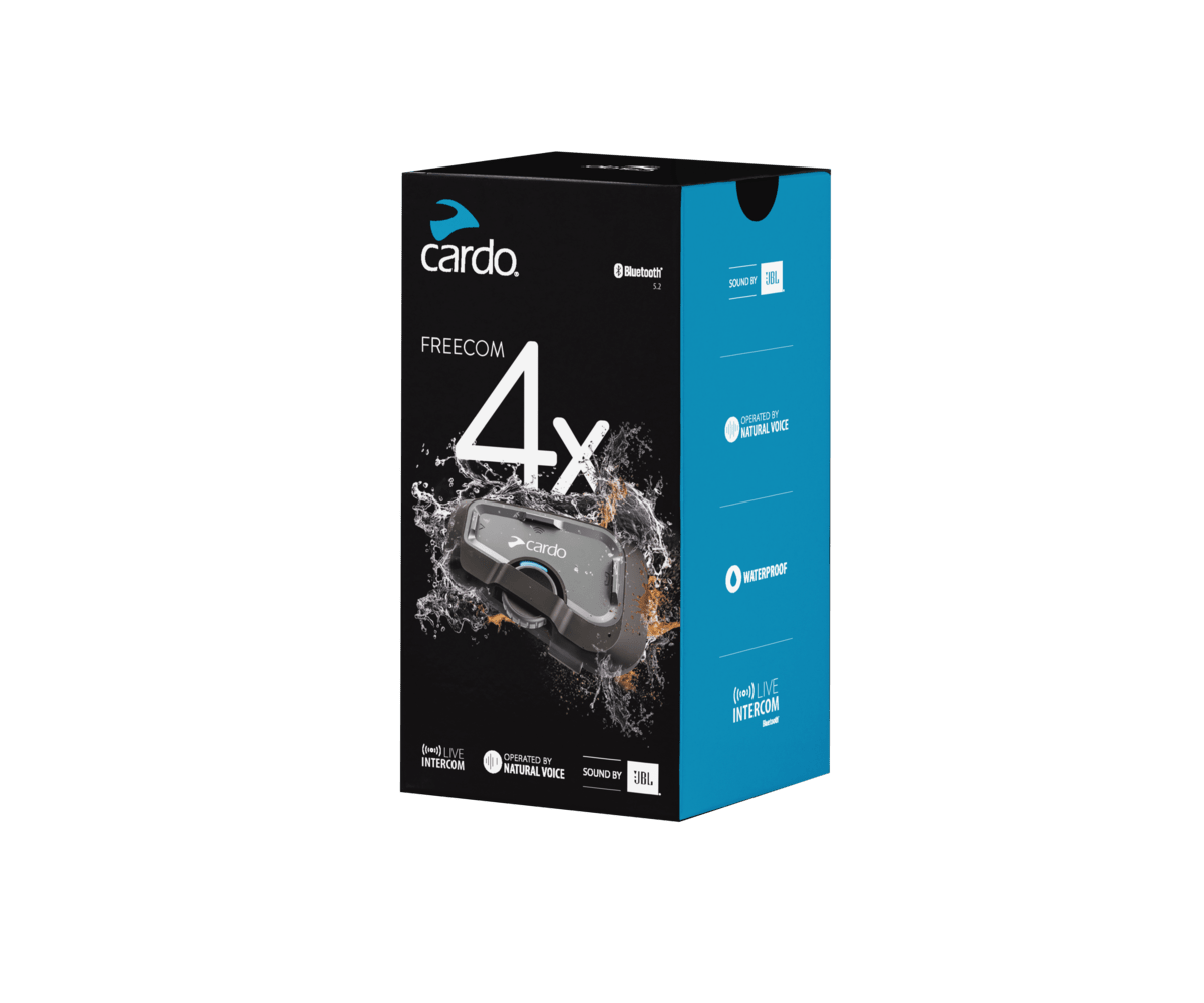 Cardo Freecom 4x Helmet Communication System - High Road Motorsports - Communication System - 4402-0908 - Cardo
